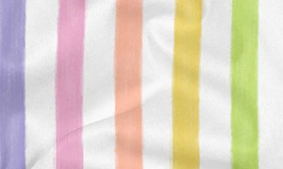 Shop Green Sprouts Long Sleeve Rashguard & Reusable Swim Diaper Set In Pink/ Rainbow Stripe