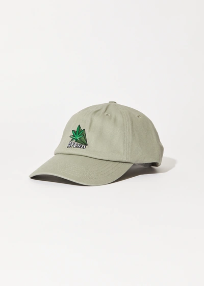 Shop Afends Baseball Cap In Green
