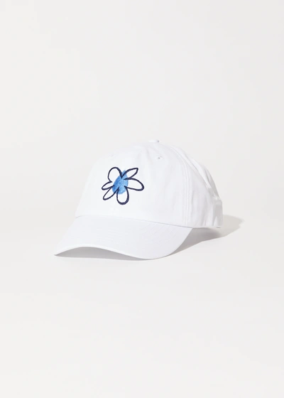 Shop Afends Baseball Cap In White