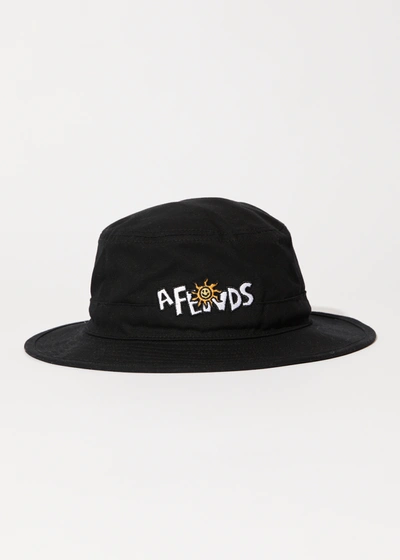 Shop Afends Bucket Hat In Black