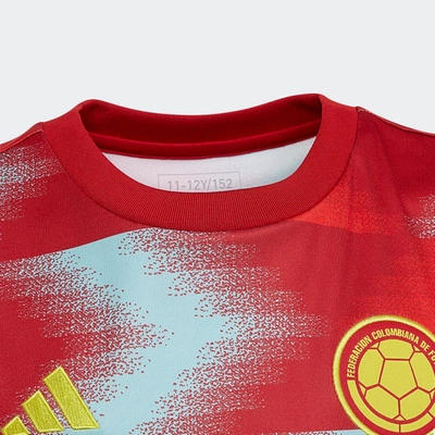 Shop Adidas Originals Kids' Adidas Colombia Pre-match Jersey In Red