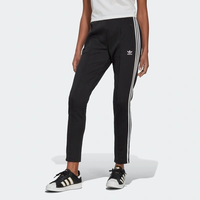 Shop Adidas Originals Women's Adidas Primeblue Sst Track Pants In Black