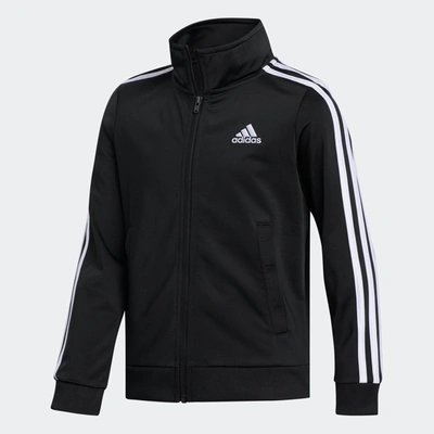 Shop Adidas Originals Kids' Adidas Iconic Tricot Jacket In Black