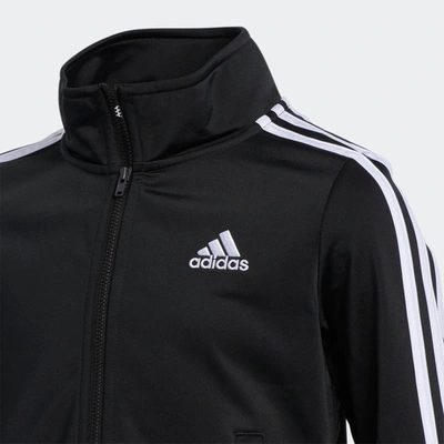 Shop Adidas Originals Kids' Adidas Iconic Tricot Jacket In Black