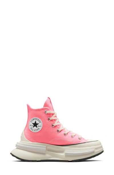 Shop Converse Run Star Legacy Cx High Top Platform Sneaker In Electric Blush/ Egret/ Black