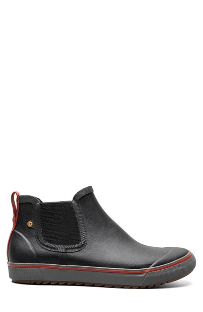 Bogs Kicker Ii Waterproof Chelsea Rain Boot In Black