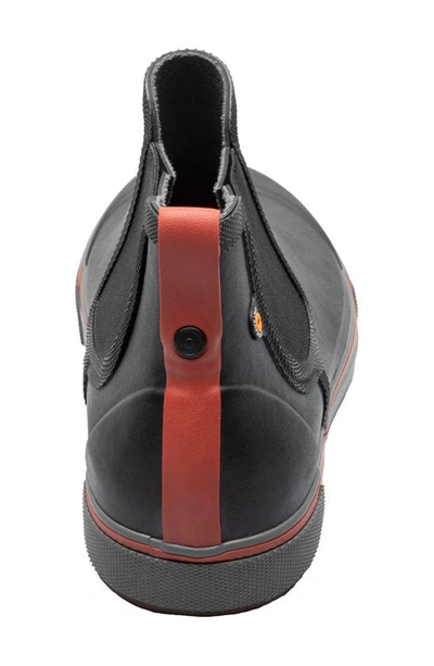 Bogs Kicker Ii Waterproof Chelsea Rain Boot In Black