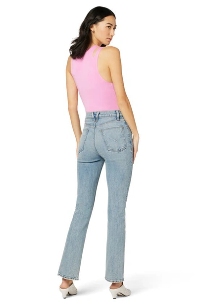 Shop Hudson Cutout Sleeveless Bodysuit In Fuchsia Pink