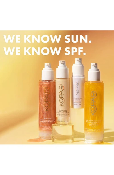 Shop Kopari Sun Shield Soft Glow Daily Face Spf 30