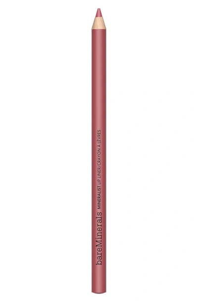 Shop Bareminerals Mineralist Lasting Lip Liner In Blissful Blush