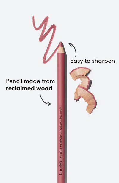 Shop Bareminerals Mineralist Lasting Lip Liner In Blissful Blush