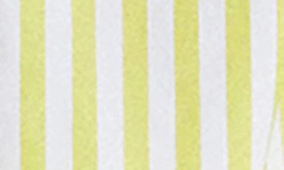 Rag & Bone Maxine Striped Button-front Shirt In Yellow