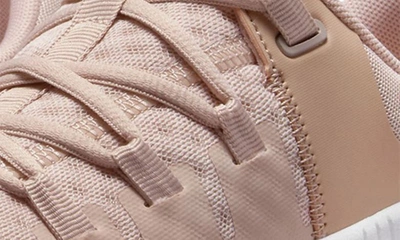 Nike Women's Free Metcon 5 Workout Shoes In Pink/ White/ Taupe