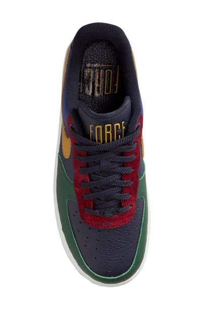 Shop Nike Air Force 1 '07 Lx Sneaker In Gorge Green/ Gold/ Obsidian