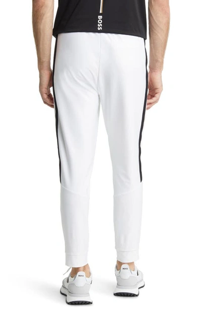 Shop Hugo Boss X Matteo Berrettini Hicon Track Pants In White