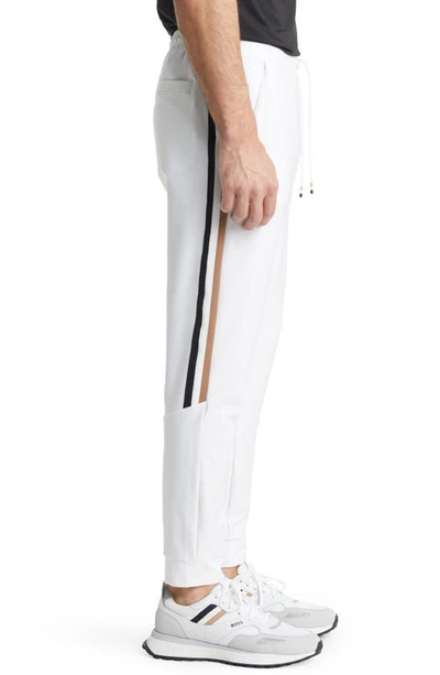 Shop Hugo Boss X Matteo Berrettini Hicon Track Pants In White