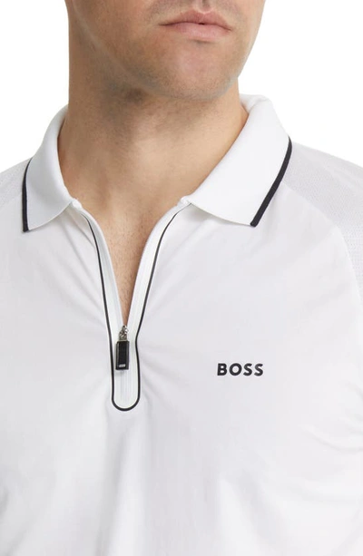 Shop Hugo Boss Philix Polo In White