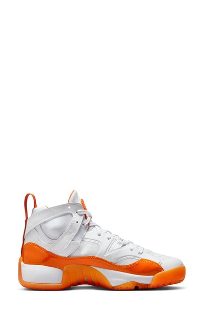 Shop Nike Jumpman Two Trey Basketball Sneaker In White/ Starfish/ Black