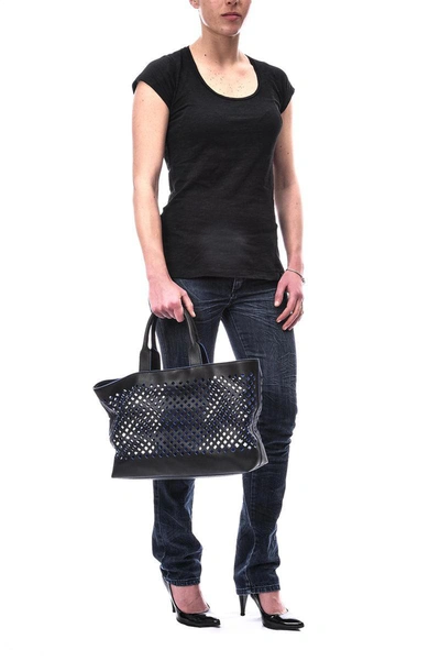 Shop Armani Jeans Aj Bag In Black