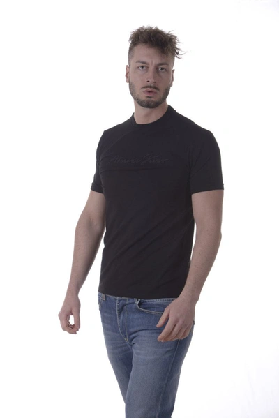 Shop Armani Jeans Aj Topwear In Black