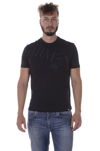 Shop Armani Jeans Aj Topwear In Black