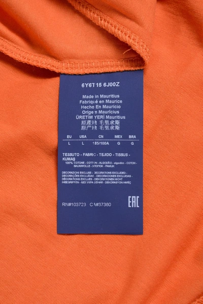 Shop Armani Jeans Aj Topwear In Orange