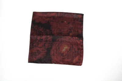 Shop Givenchy Scarf Scarves Foulard In Wine