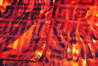 Shop Givenchy Scarf Scarves Foulard In Red