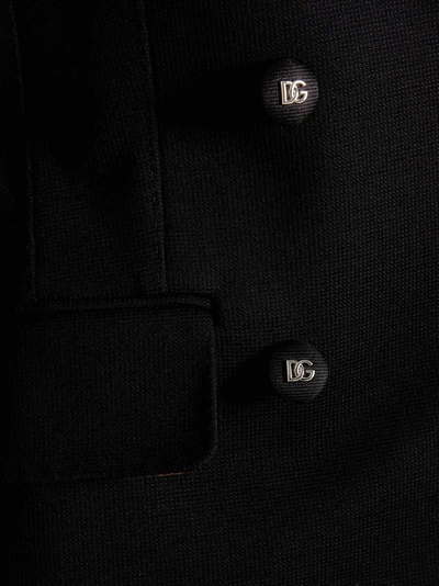 Shop Dolce & Gabbana Milan Point Blazer Jacket Jackets Black