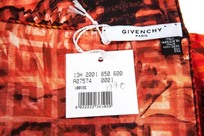 Shop Givenchy Scarf Scarves Foulard In Red