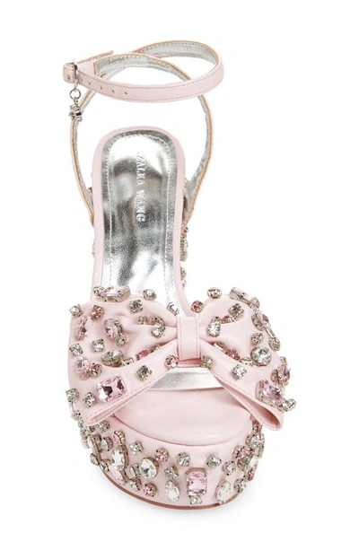 Shop Azalea Wang Maya Platform Sandal In Pink