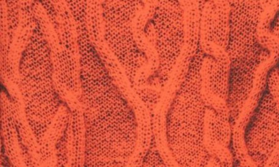 Shop Y/project X Jean-paul Gaultier Trompe L'oeil Cable Knit Top In Orange