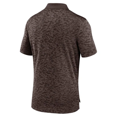 Shop Nike Brown San Diego Padres Next Level Performance Polo In Charcoal