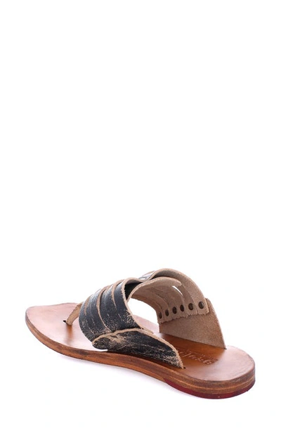 Bed Stu Gia Sandal In Black Lux