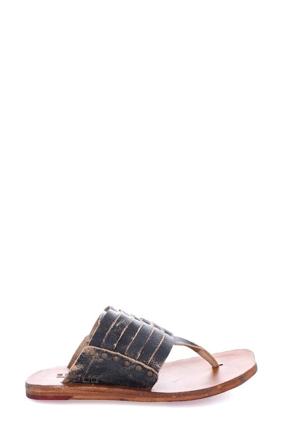 Bed Stu Gia Sandal In Black Lux