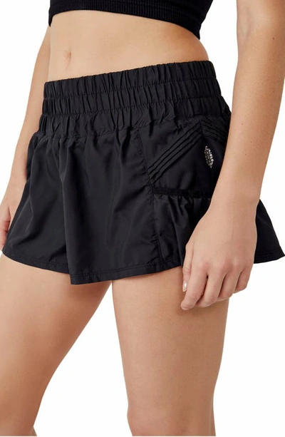 Fp Movement Free People  Get Your Flirt On Shorts In Black