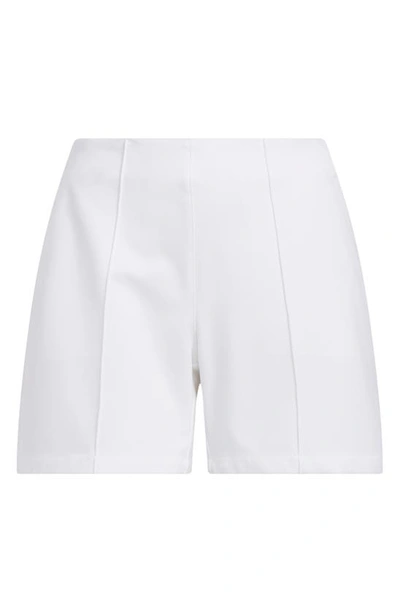 Shop Adidas Golf Pintuck Golf Shorts In White