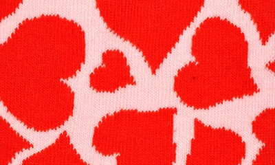 Shop Happy Socks I Flower U Assorted 3-pack Cotton Blend Crew Socks Gift Box In Red