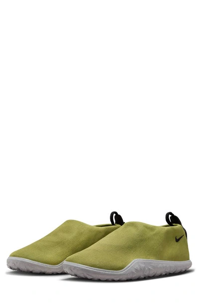 Shop Nike Acg Moc Insulated Sneaker In Moss/ Black/ Moss/ Brown