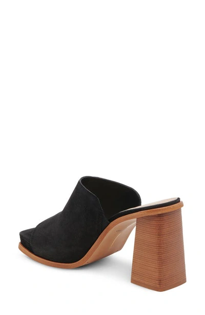 Shop Dolce Vita Anise Slide Sandal In Black Nubuck