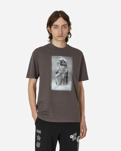 Shop Stray Rats Are We Here T-shirt In Grey