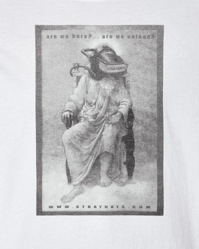 Stray Rats Are We Here T-shirt In White