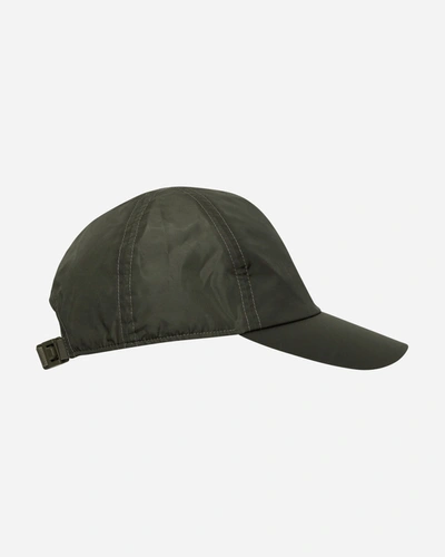 Shop Moncler Born To Protect Embroidered Logo Baseball Cap In Green