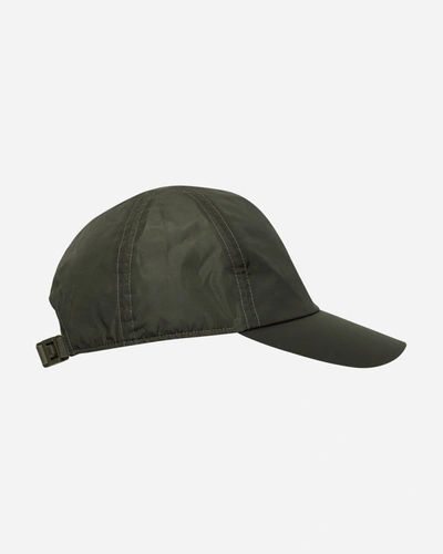 Moncler Born To Protect Embroidered Logo Baseball Cap In Green
