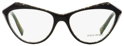 Shop Alain Mikli Women's Eyeglasses A03089 Lumette 004 Black/brown 55mm