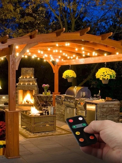 Shop Brightech Dimmer With Remote For 's Ambience Pro Led String Lights In Black