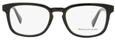Shop Ermenegildo Zegna Men's Eyeglasses Ez5109 001 Black 52mm