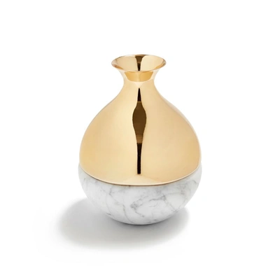 Shop Anna New York Dual Bud Vase Marble & Gold