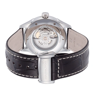 Shop Hamilton Men's Jazzmaster Viewmatic 44mm Automatic Watch In Silver