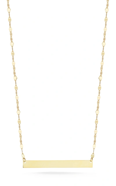 Shop Ember Fine Jewelry 14k Italian Gold Bar Necklace